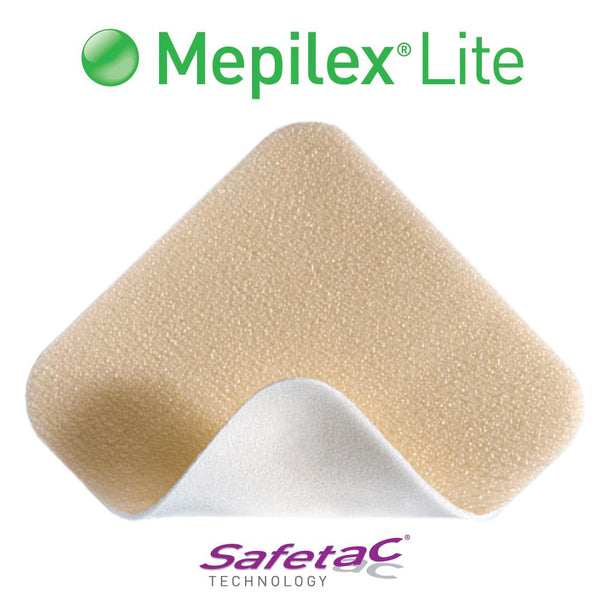MOLNLYCKE HEALTHCARE US LLC Mepilex Lite Absorbent Thin Foam Dressings 284390 1 Each - MDL-SCP284390CSH