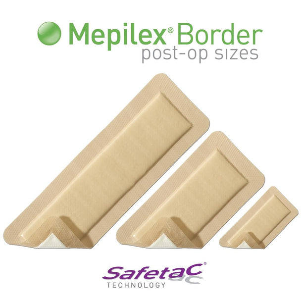 MOLNLYCKE HEALTHCARE US LLC Mepilex Post-Op Border Dressings 295800 5 Each - MDL-SCP295800Z