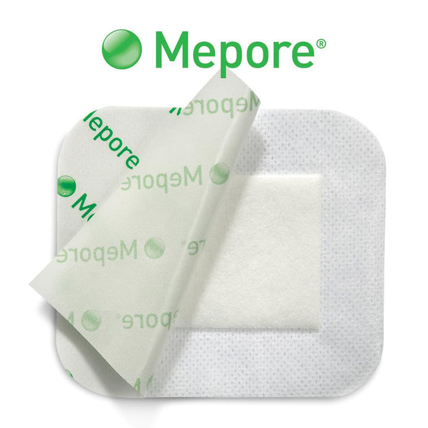 MOLNLYCKE US Mefilm Transparent Film Mepore Absorbent Island Dressing, 3.6" x 8" (9 x 20 cm) - 671100 - 1 Each