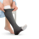 Bsn Medical 114508 Activewear Compression Socks, Knee Length, 15-20 mmHg, Black - MDL-SCS114508 - 1 Each