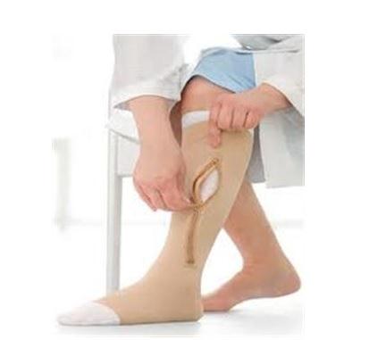 Bsn Medical Inc BSN UlcerCare Zippered Unisex Knee-High Stockings 114520 - 1.0 Each - MDL-SCS114520