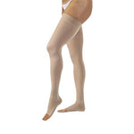 Bsn Medical Open Toe Thigh Open-Toe Thigh-High Compression Stocking, 20-30 mmHg, Dot, Natural, Size L - 115546 - 1 Each
