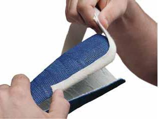 BSN MEDICAL INC Delta Terry-Net Adhesive Fleece Edgers 58012 1 Each - MDL-SCS58012