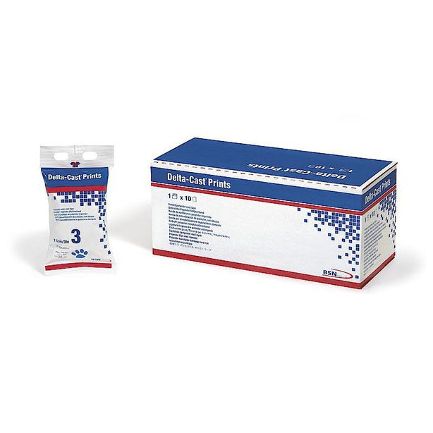 BSN MEDICAL INC Delta-Cast Prints Cast Tapes 7227308 10 Each - MDL-SCS7227308