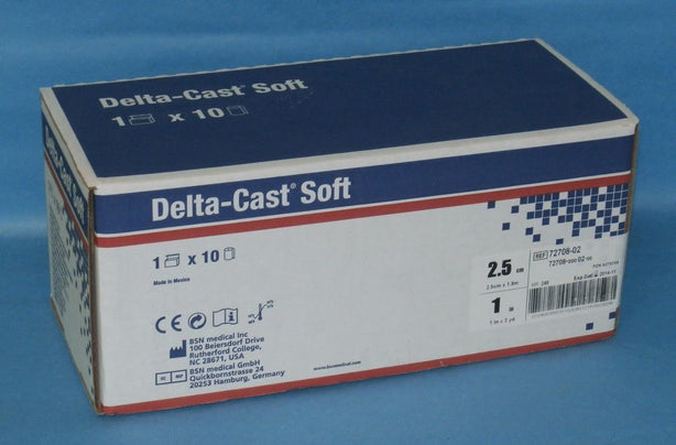 BSN MEDICAL INC Delta-Cast Soft Cast Tapes 7270805 10 Each - MDL-SCS7270805