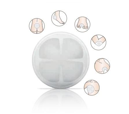 BSN MEDICAL INC Sorbion Sana Gentle Dressings 7323801 10 Each-MDL-SCS7323801