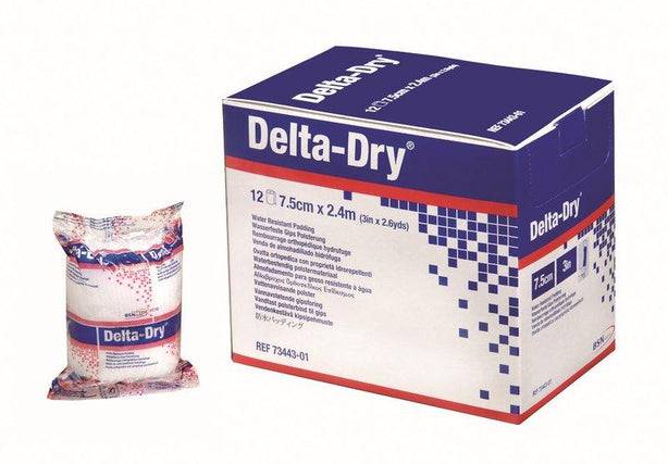 BSN MEDICAL INC Delta-Dry Water-Resistant Cast Paddings 7344301 12 Each - MDL-SCS7344301