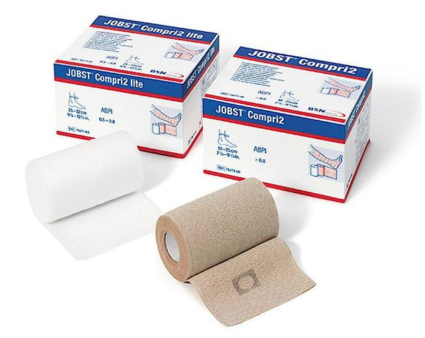 Bsn Medical Medica Jobst Compri2 Standard Nonsterile Compression Bandage System, No Closure, Tan, 7-1/8" - 9-3/4" - SCS7627100