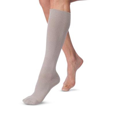 Bsn Medical Farrow Hybrid ADIW Foot Compression Stocking, 20 mmHg to 30 mmHg, Taupe, Wide, Size S (Men's 3 to Men's 6; Women's 4 to Women's 7) - 7666412