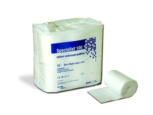 BSN MEDICAL INC Specialist 100 Cotton Cast Padding 9083S 50 Each - MDL-SCS9083S