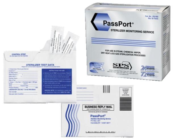 PassPort Plus Sterilizer Monitoring Services - PS-052 - 52 Each - MDL-SDCPS052BX