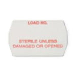Steris Load Recordkeeping "Sterilized" Label, Red, Paper - RSL-010-M - 10 Roll