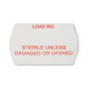 Steris Load Recordkeeping "Sterilized" Label, Red, Paper - RSL-010-M - 10 Roll