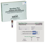 SporView Plus Test Packs - SBT-025 - 25 Each - MDL-SDCSBT025