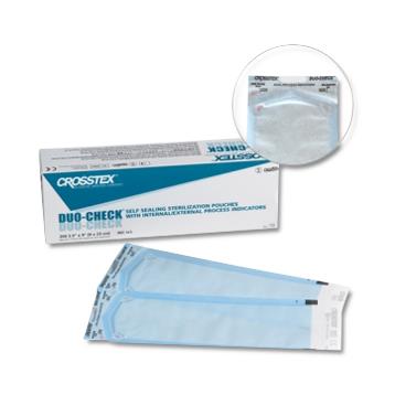 Steris Duo-Check Self-Sealing Sterilization Pouch, 5.25" x 10" (13 cm x 25 cm) - SCM - 200 Each