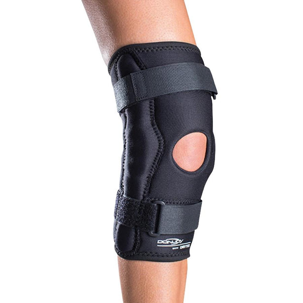 DJO Global Support Drytex Economy Hinged Knee Sleeve with Popliteal Cutout, Size XL - 11-0671-5 - 1 Each