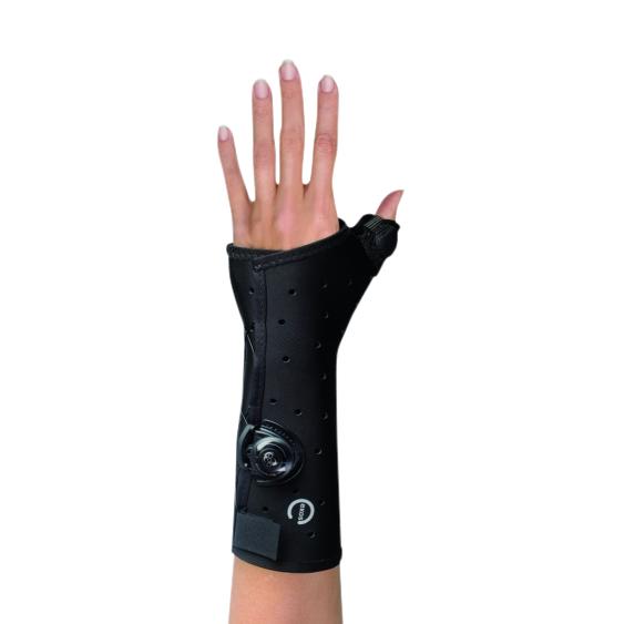 Djo Global with Boa Long Thumb Spica II, Black, Left, Size S - 232-41-1111 - 1 Each