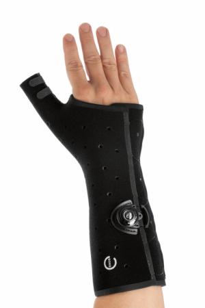 DJO Global Exos Thumb Spica Fracture Brace, Black, Left, Size XL - 315-71-1111 - 1 Each