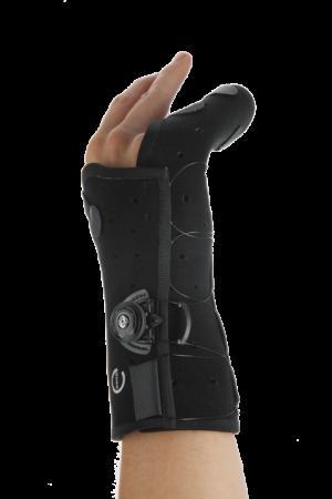 DJO Global Metacarpal Boxer's Fracture Brace, Black, Left, Size L - 325-61-1111 - 1 Each