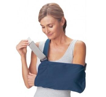 DJO Global Padded 79-84155 Blue Vogue Arm Sling with Pad Strap, Size M - MDL-SDJ7984155 - 1 Each