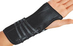 DJO Global Perforated Suede / Flannel 79-87207 7" Lace-Up Wrist Support, Right, Size L - MDL-SDJ7987207 - 1 Each
