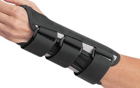 DJO Global H. Canvas B. A.T. H Wrist Splint, Left, Size XS - 79-87482 - 1 Each