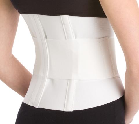 DJO Global Double-Pull Elastic 79-89005 Double Pull Sacro-Lumbar Support, 10", Size M - MDL-SDJ7989005 - 1 Each