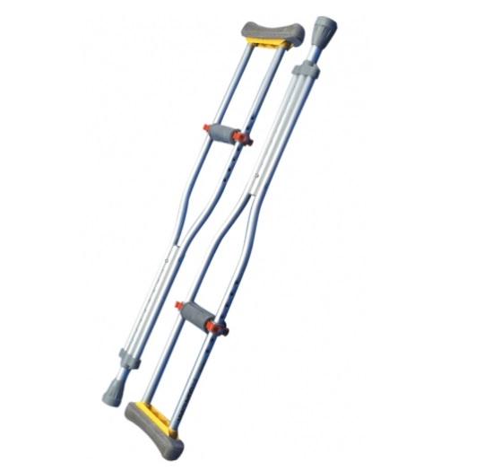 Djo Global Adjustable Anodized Aluminum Crutches - SDJ7991337