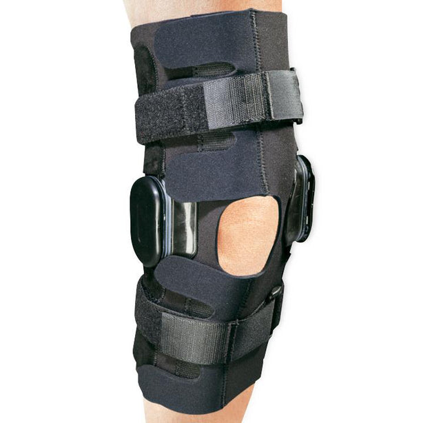 Djo Global Neoprene Action Hinged Knee Wrap, Long, Size S - SDJ7994413