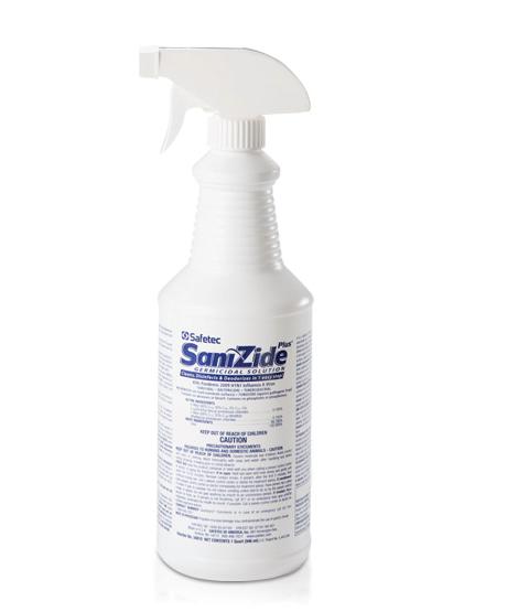 Safetec Of America Inc SaniZide Plus Disinfectant Spray - SFE34810
