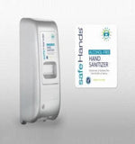 SafeHands Hand Sanitizer Dispenser, Touch-Free, White, Alcohol-Free - HF-1008-W-12 - 12 Each