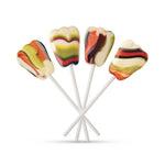 Dr. John's Candies Radiant Rainbow Lollipops ISRRW100.2 - 1230.0 Each
