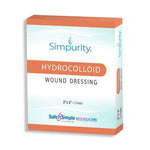 SAFE N SIMPLE LLC Hydrocolloid Wound Dressing SNS55402 144 Each - MDL-SFNSNS55402