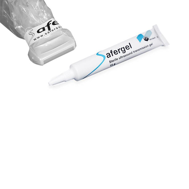 SAFERSONIC Sterile Gel-Free Transducer Covers DAN-33803-WG 50 Each - MDL-SFR33803WG