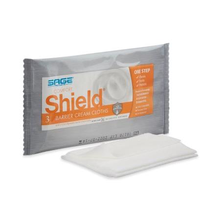 SAGE PRODUCTS Sage Comfort Shield Barrier Cream Cloths 7502 50 Each-MDL-SGE7502Z