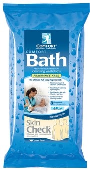 Sage Products Sage Comfort Bath Heavy-Weight Fragrance-Free Washcloths 7903 - 1.0 Each