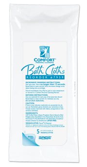 Sage Products Sage Comfort Bath Cleansing Washcloths 7959 - 5.0 Each