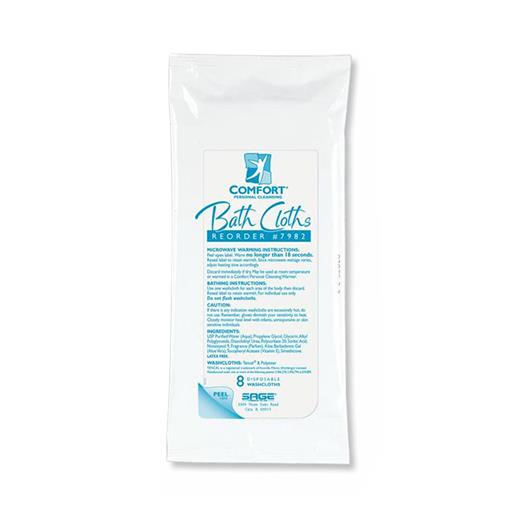 SAGE PRODUCTS Impreva Disposable Bath Cloth 7982 1 Pack - MDL-SGE7982PK