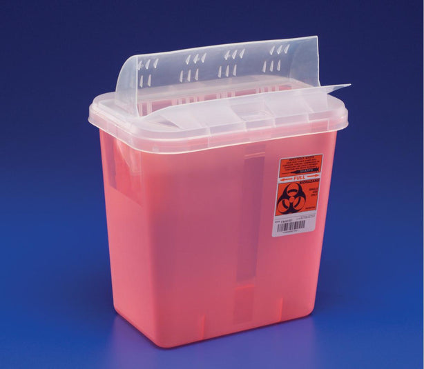 Cardinal Health Multipurpose Sharps Containers with Temporary / Permanent Closure 89671 - 20.0 Each - MDL-SGE89671