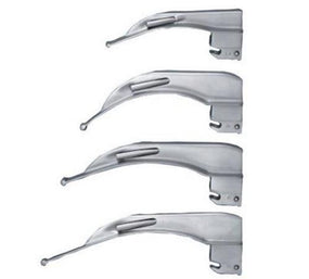 Sunmed Basic GreenLine Miller Laryngoscope Blades FOB-AMIL-00 - 1.0 Each - MDL-SHBFOBAMIL00