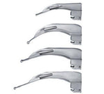 Sunmed Basic GreenLine Miller Laryngoscope Blades FOB-AMIL-0 - 1.0 Each - MDL-SHBFOBAMIL0