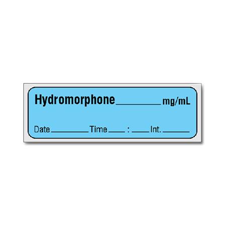 Shamrock Labels Anesthesia Drug Labels with Date / Time / Initial SA-2416-DTI-PRE - - MDL-SHM2416DTIPRE