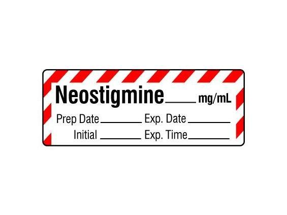 Shamrock Labels Anesthesia Drug Labels with Date / Time / Initial SA-231-EXP-PRE - 1.0 Each - MDL-SHM31EXPPRE