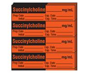 Shamrock Labels Anesthesia Drug Labels with Date / Time / Initial SA-226-EXP-PK - 250.0 Each - MDL-SHMA226EXPPK