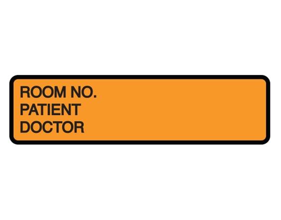 Shamrock Labels Patient Chart Identification Labels CLP-5 - 200.0 Each