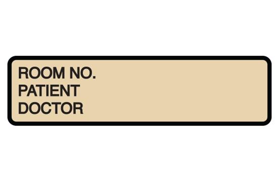 Shamrock Labels Patient Chart Identification Labels CLP-8 - 200.0 Each