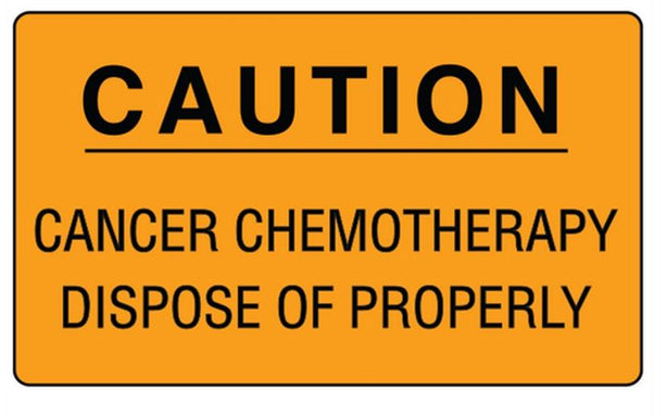 Shamrock Labels Shamrock Chemotherapy Drug Disposal Labels CW-12 -