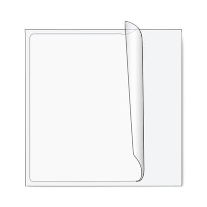 Shamrock Labels Scientific Mylar Overlay Labels ME-22 500.0 Each-MDL-SHMME22
