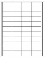Shamrock Labels Shamrock General Purpose Laser Printer Labels MSL-100-FLAT-1 - 5000.0 Each - MDL-SHMMSL100