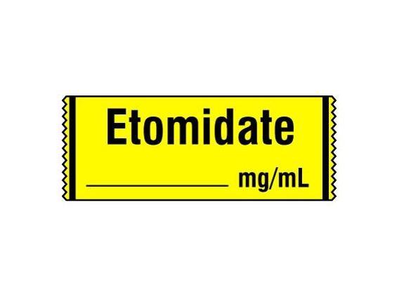 Shamrock Labels Anesthesia Drug Labels with Date / Time / Initial SA-200 - - MDL-SHMSA200